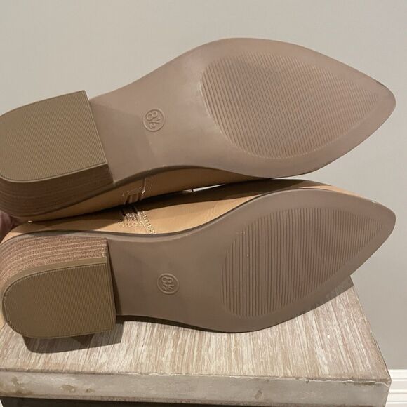 Universal Thread Women’s Light Brown Sommer Western Riding Boots Size 8 1/2 NWT - Picture 7 of 16